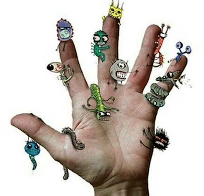 Como podes infectarse con parasitos