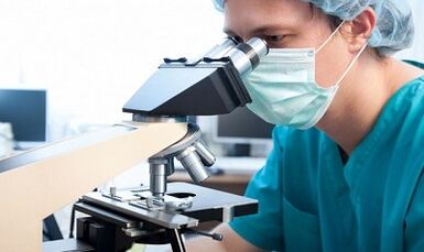 Diagnóstico de parasitos no corpo